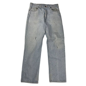 vintage levis 540 32x30 acid wash light distressed jeans